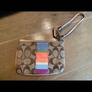 Coach wristlet